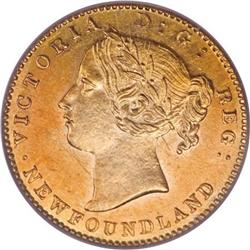 Canada Newfoundland Victoria gold 2 Dollars