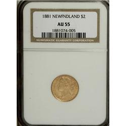 Canada Newfoundland Victoria gold 2 Dollars