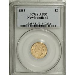 Canada Newfoundland Victoria gold 2 Dollars