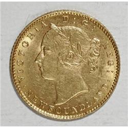 Canada Newfoundland Victoria gold 2 Dollars