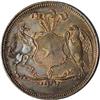 Image 2 : Chile Republic copper Pattern Peso ND (1837),