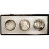 Image 1 : China Republic Three Coin Dollar Set, a very