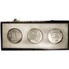 Image 2 : China Republic Three Coin Dollar Set, a very
