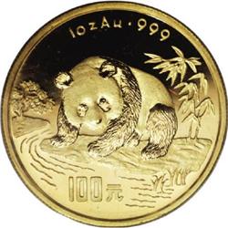 China People’s Republic, Gold Panda, 100 Yuan,