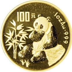 China People’s Republic, Gold Panda, 100 Yuan,