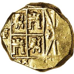 Colombia Felipe V gold cob 2 Escudos 1729-NR,