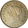 Image 1 : Colombia Republic Pattern 10 Centavos 1900,