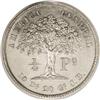 Image 2 : Costa Rica Republic Pattern 1/4 Peso 1850-JB,