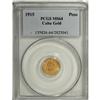 Image 3 : Cuba Republic gold Peso 1915, KM16, MS64 PCGS, a