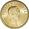 Image 1 : Cuba Republic gold 4 Pesos 1915, KM18, fully