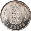 Image 2 : Christian IX Silver Pattern Krone 1875-CS,