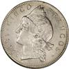 Image 1 : Dominican Rep. Republic 5 Francos 1891A, KM12,