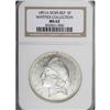 Image 3 : Dominican Rep. Republic 5 Francos 1891A, KM12,