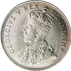 East Africa George V Florin 1920H, KM17, nice