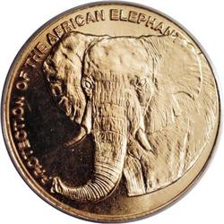 Equatorial Guinea Republic gold 30,000 Francos