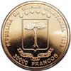 Image 2 : Equatorial Guinea Republic gold 30,000 Francos