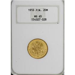 Finland Russian Duchy Nicholas II gold 20