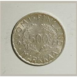 Finland Republic 500 Markkaa 1951, KM35,