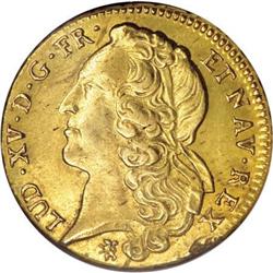 France Louis XV gold 2 Louis d'Or 1760 (9),