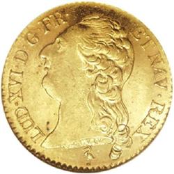 France Louis XVI gold Louis d'Or 1786A, KM591,