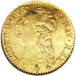 France Louis XVI gold Louis d'Or 1786A, KM591,