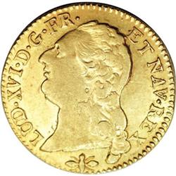 France Louis XVI gold Louis d'Or 1788/7-D,