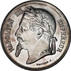 France Napoleon III Silver Pattern 5 Francs