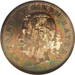 German States Bavaria. Otto 2 Mark