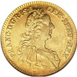 Germany Cologne. Francis I gold Ducat 1750-GH-S,