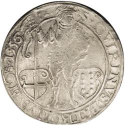 Germany Neuss. City Taler 1556, Crowned