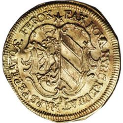 Germany Nurnberg. Free city gold ducat 1636,