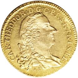 Germany Pfalz-Sulzbach. Karl Theodor gold Ducat