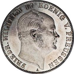 Germany Prussia. Friedrich Wilhelm IV Proof