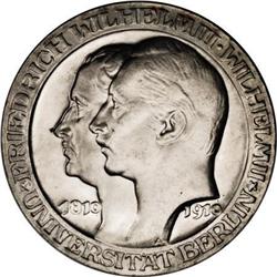 Germany Prussia. Wilhrlm II Proof 3 Matks 1910A,