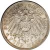 Image 2 : Germany Saxe-Meiningen. Georg II 5 Mark 1908D,