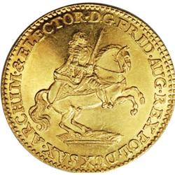 Germany Saxony. Friedrich August II, as King of 