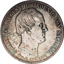 Germany Saxony. Friedrich August II 2 Taler