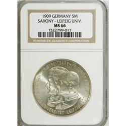 Germany Saxony. Friedrich August III 5 Mark