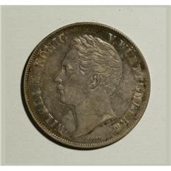 Germany Wurttemberg. Wilhelm I 2 Gulden 1847,