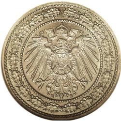 Germany Empire. 20 Pfennig 1892-E, KM-13, MS64