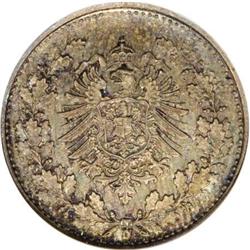 Germany Empire. Half Mark pattern (1877),