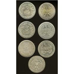 German Lots Weimar Republic selection: (1)