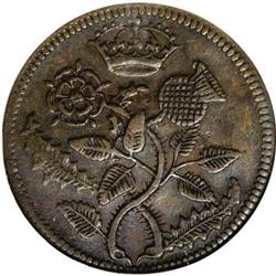 Great Britain James I (1603-25) die-trial copper