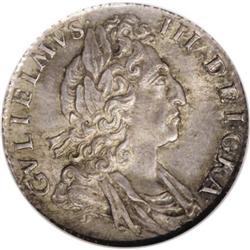Great Britain William III Sixpence 1700, 3538,