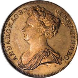 Great Britain Queen Anne pattern Halfpenny,