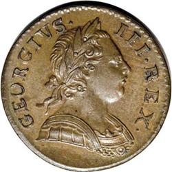 Great Britain George III copper Halfpenny 1771,