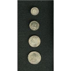 Great Britain George III Maundy Set 1786,