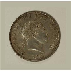 Great Britain George III Halfcrown 1817, Small
