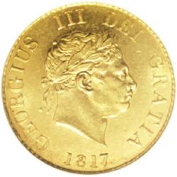 Great Britain George III gold Half Sovereign