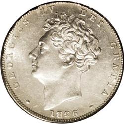 Great Britain George IV Sixpence 1826, Bare